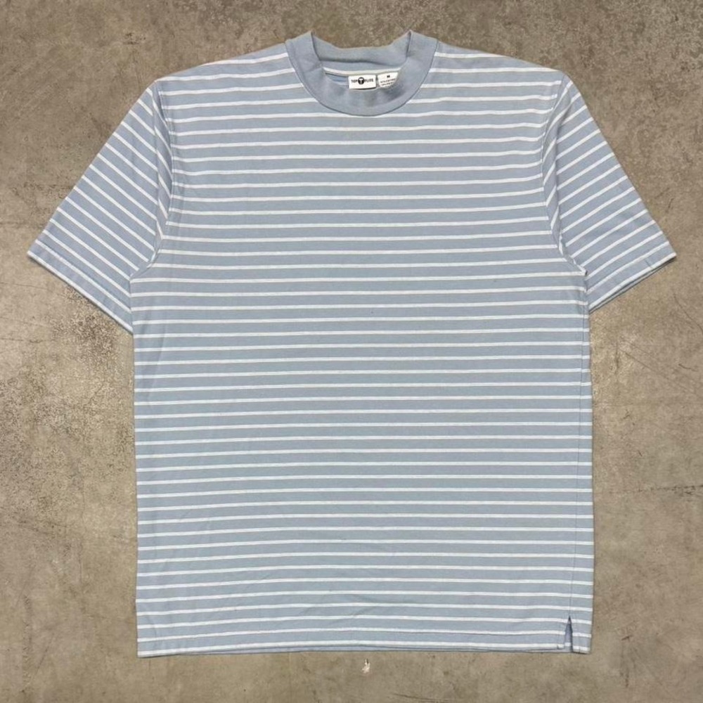 Top Flite Vintage 90s Men's Essentials Golf Stripe Shirt Sz Medium